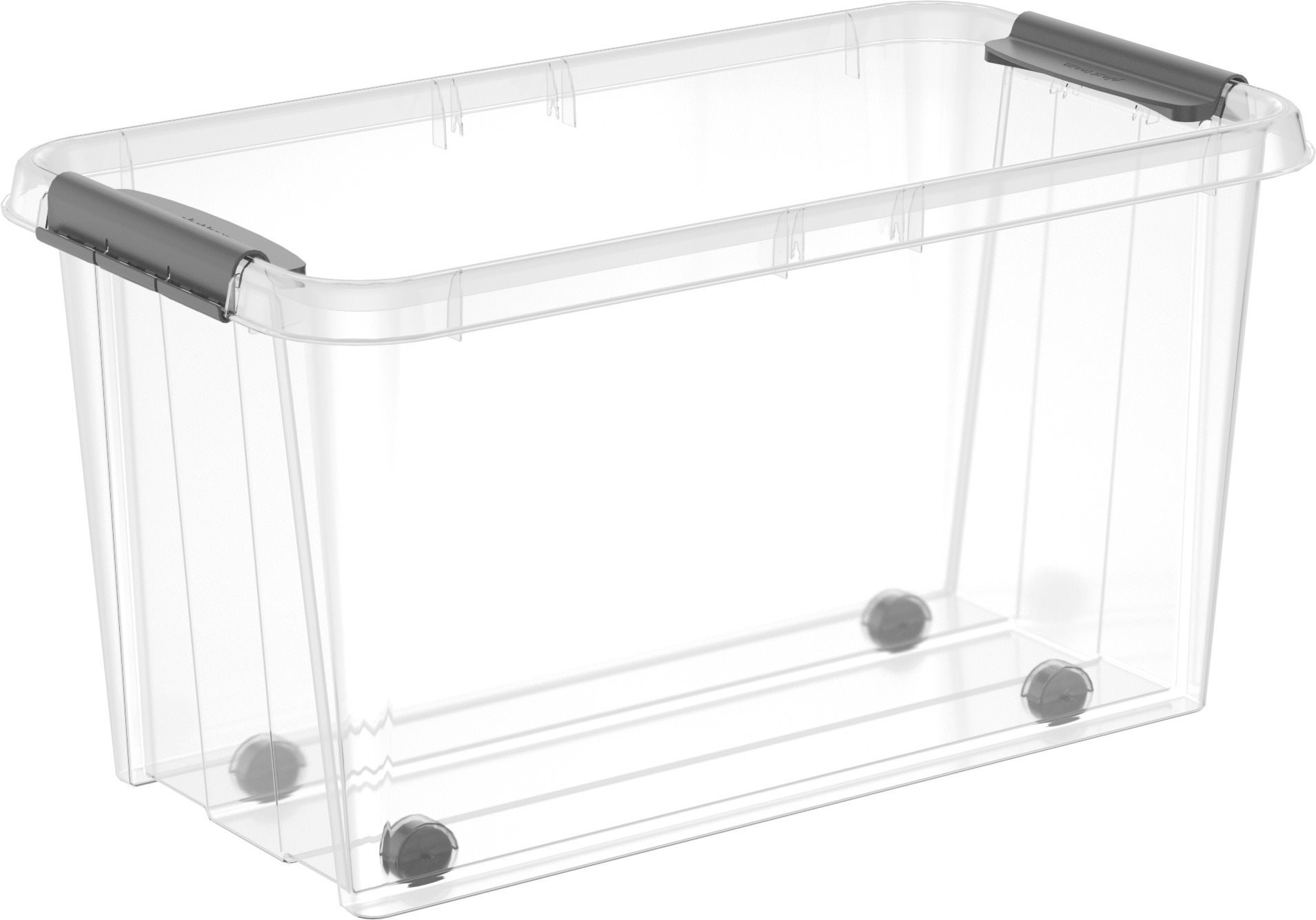 Siguro Pro Box 70 l, 39,5×39×72 cm, átlátszó Tároló doboz