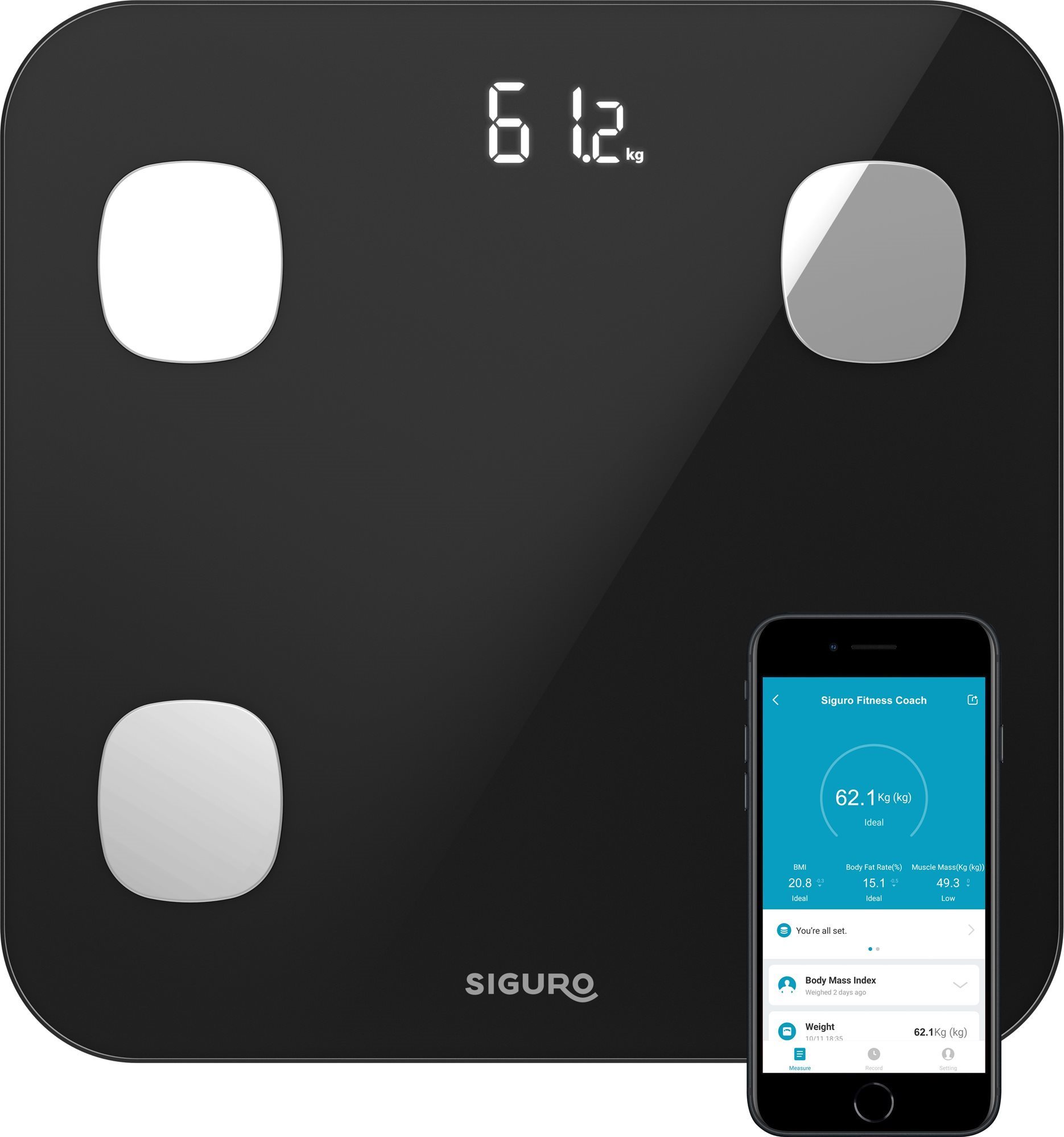 Siguro SC-S131B Smart Fitness Coach Osobná váha