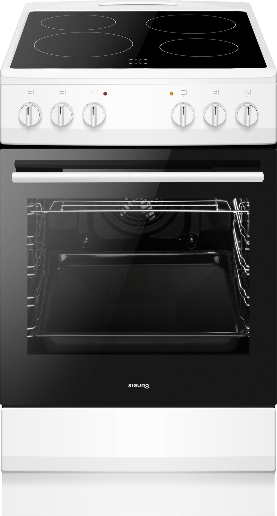 Siguro SO-S150 Glass-Ceramic Stove White Sporák