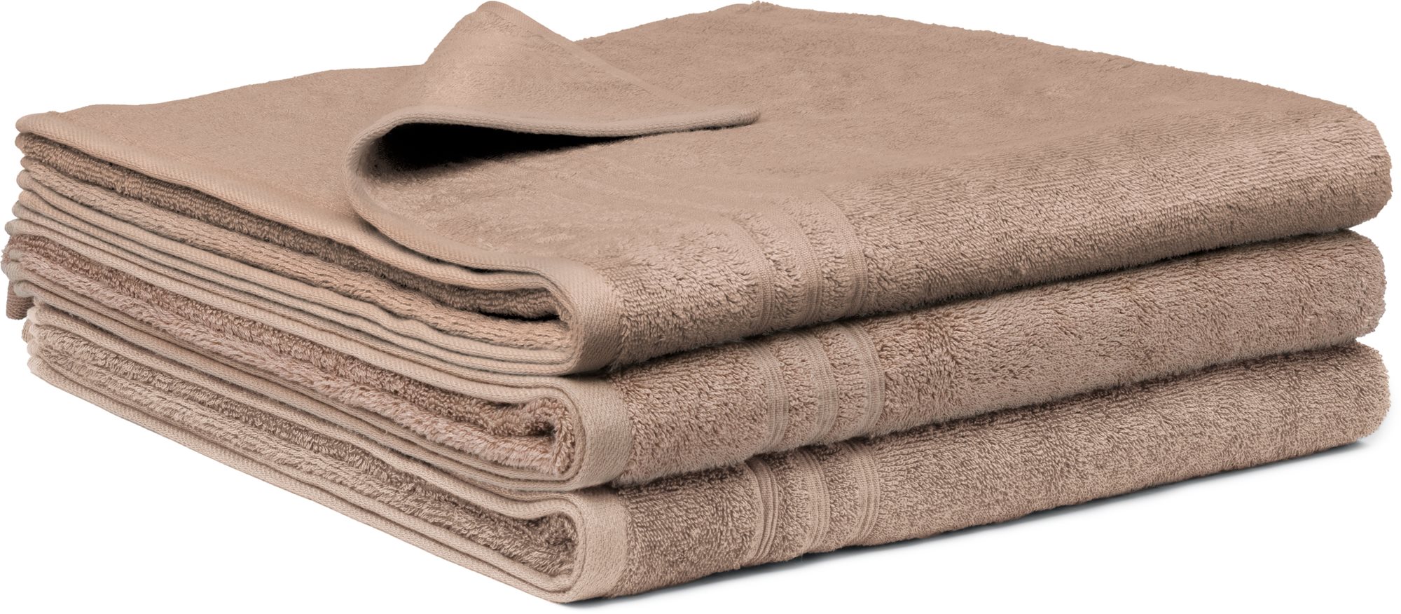 Siguro Bamboo Törülköző, 50×100 cm, Taupe Törölköző