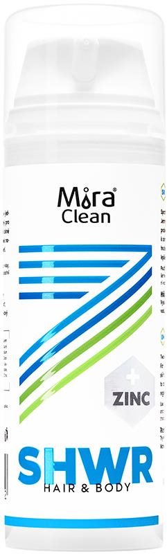 Ekochem cosmetics MiraClean Sprchový gel 2v1 se zinkem 150 ml...