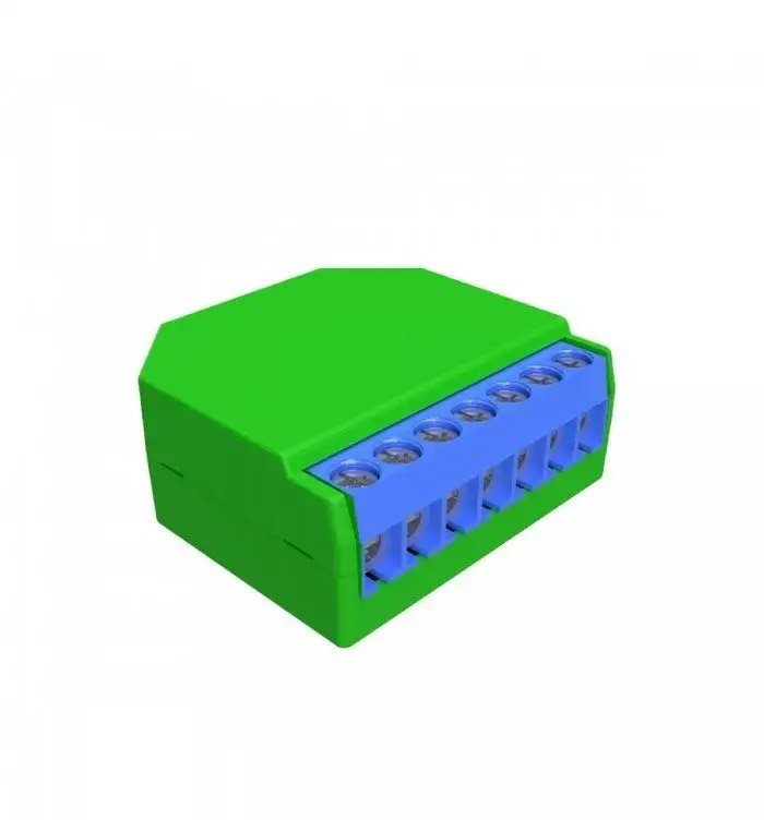 Shelly Stmievač 2, 10 – 200 W, nevyžaduje nulový vodič, WiFi Spínač