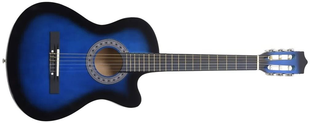 SHUMEE Folková akustická gitara s výrezom Akustická gitara