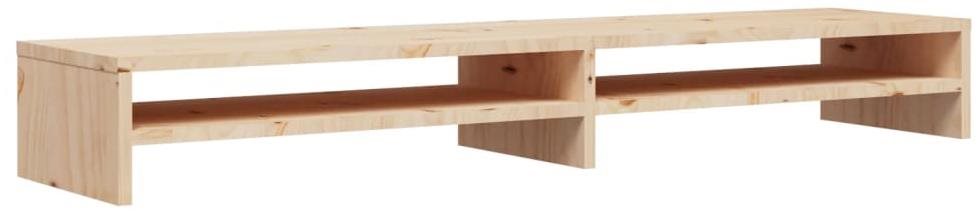 Shumee Stojan na monitor, 100  ×  24  ×  13 cm, masívne borovicové...