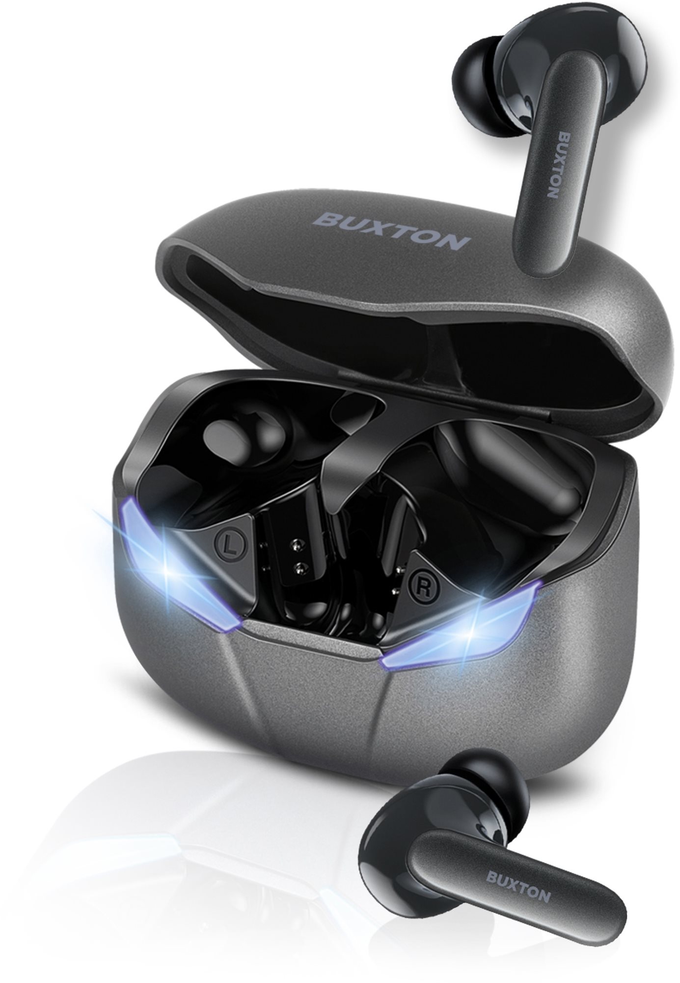 Buxton BTW 6600 sivé Bezdrôtové slúchadlá