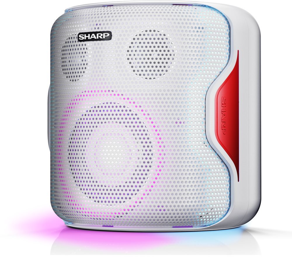 Sharp PS-919WH White Bluetooth Speaker