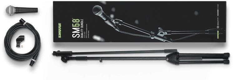 Shure SM58 QUALITY BUNDLE Mikrofon