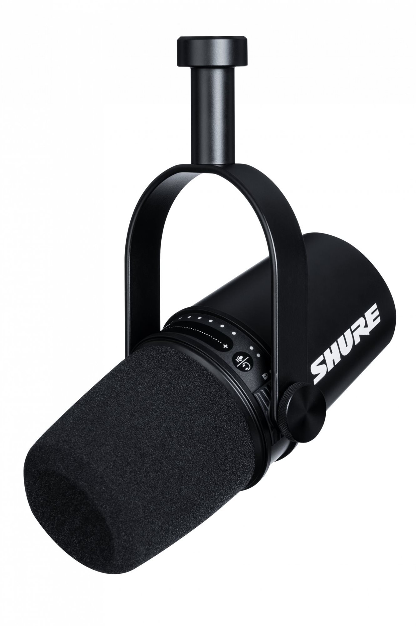 Shure MV7 K, Black Microphone