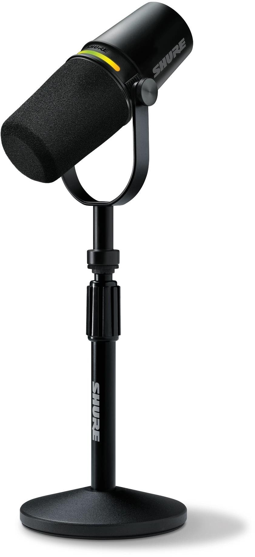 Shure MV7+ black + STAND Mikrofon