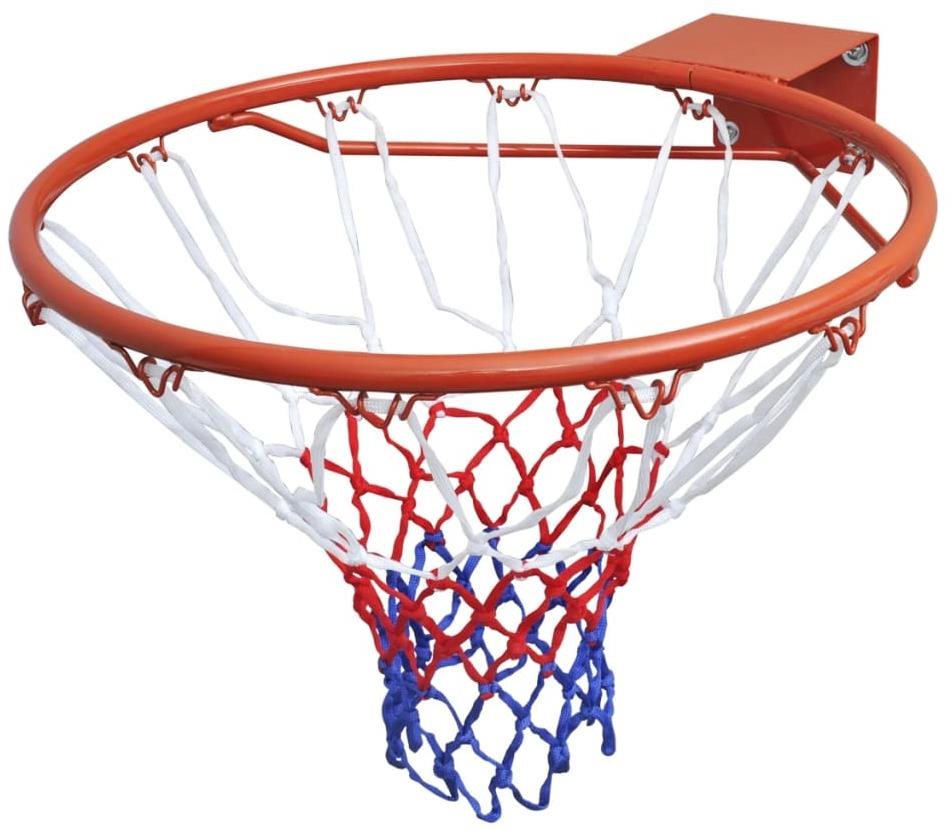Shumee Súprava basketbalovej obrúčky so sieťkou oranžová 45 cm...