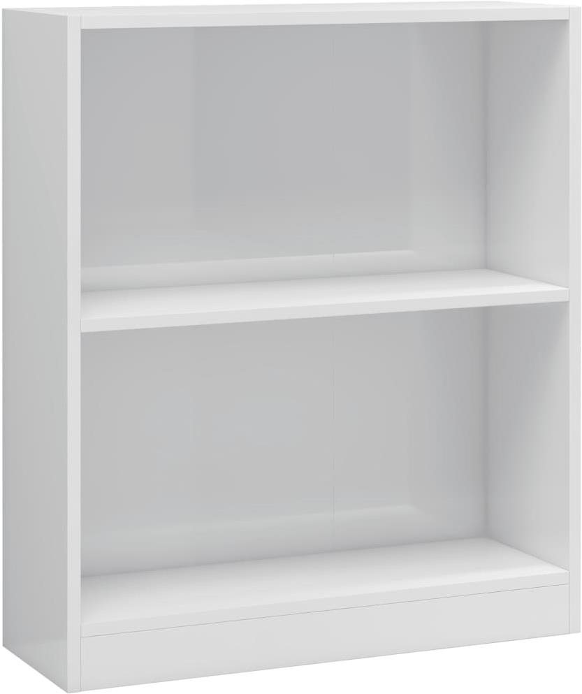 Shumee Regál biela vysoký lesk 60 × 24 × 74,5 cm kompozitné drevo...