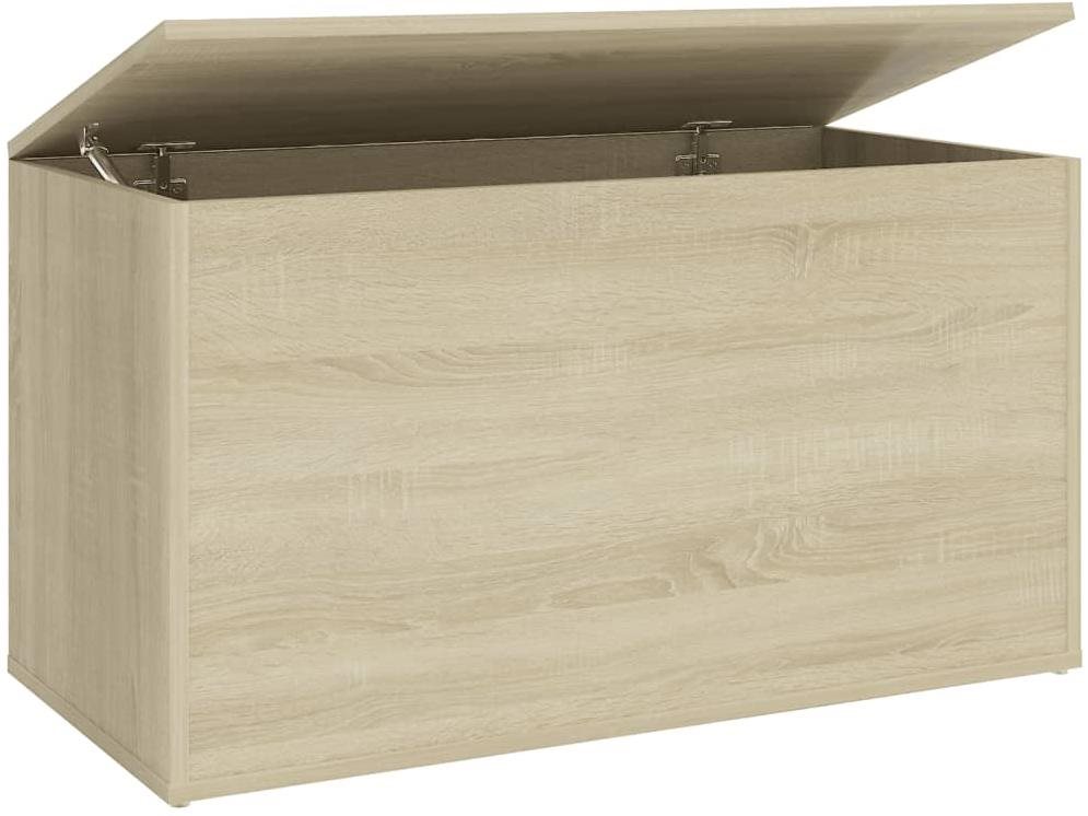 Shumee Úložná truhla sonoma dub 84 × 42 × 46 cm kompozitné drevo...