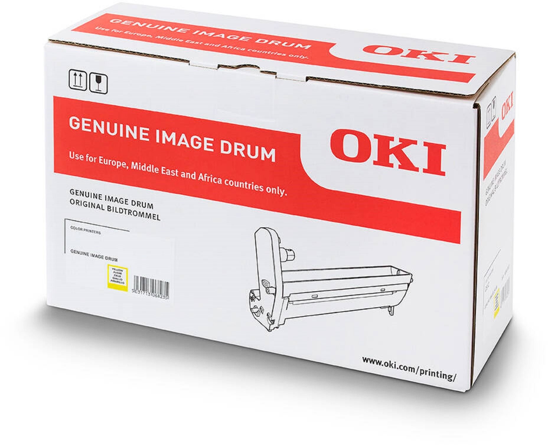 OKI 46484121 gelb Drucker-Trommel