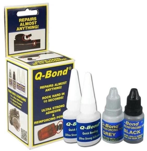 Q-BOND 10 sekúnd Extra silné lepidlo, lepí kovy a plasty Lepidlo