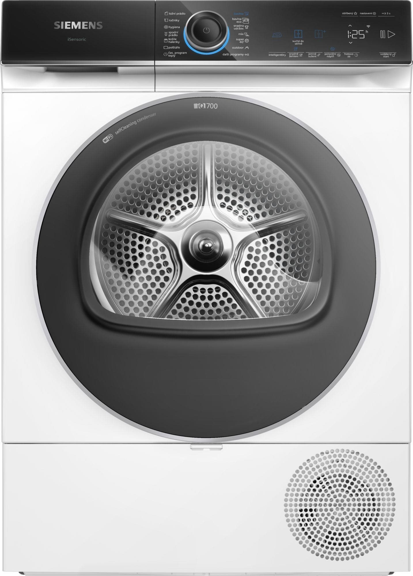 SIEMENS WQ45B2B0CS iQ700 Sušička prádla