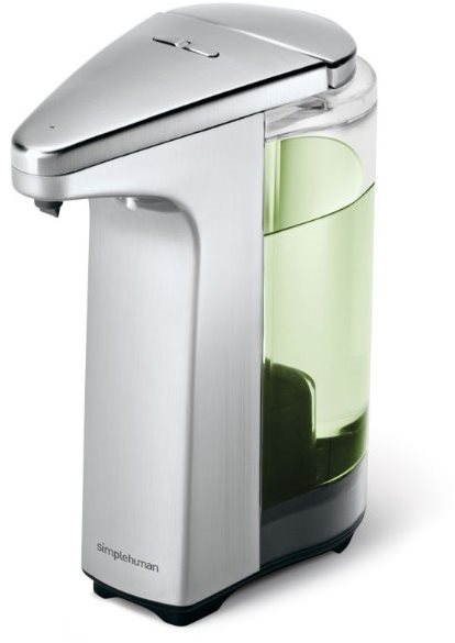 Simplehuman - Bezdotykový dávkovač mydla, 237 ml, matný nikel...