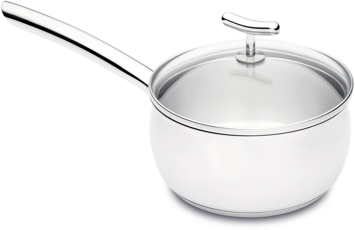 Silampos YUMI lábas fogantyúval és üvegfedővel 16 cm, 1,6 l Lábas