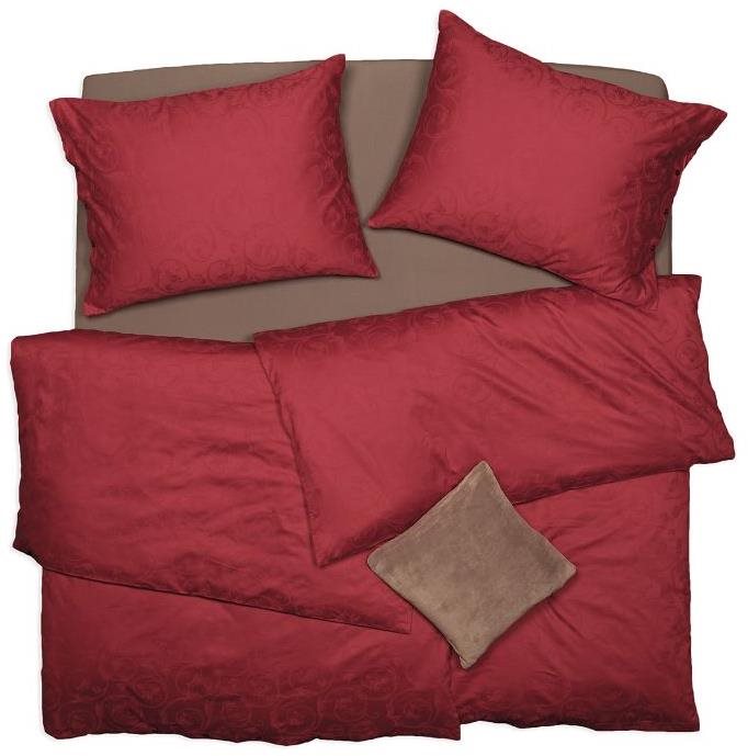 SCANquilt obliečky ELEGANT červené Obliečky