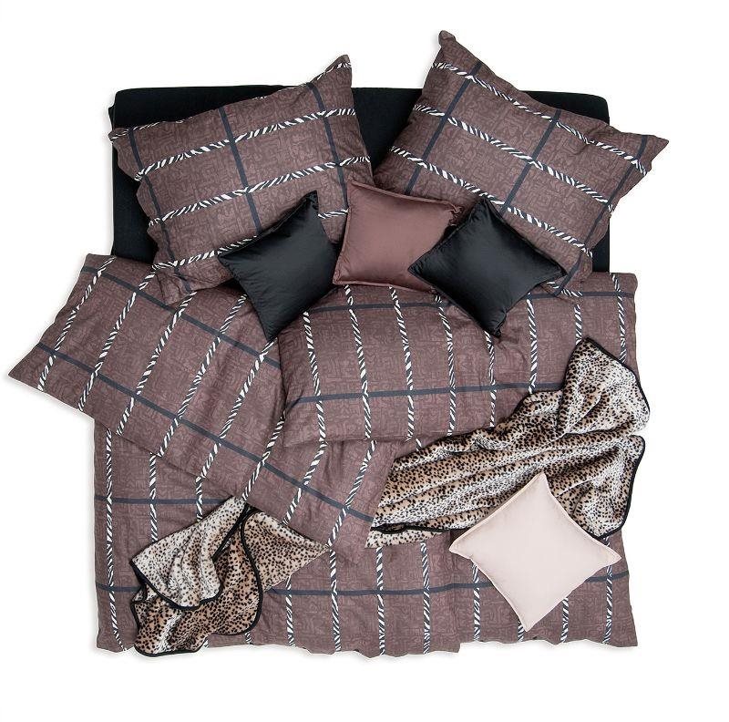 SCANquilt obliečky KLASIK tribal hnedé Obliečky