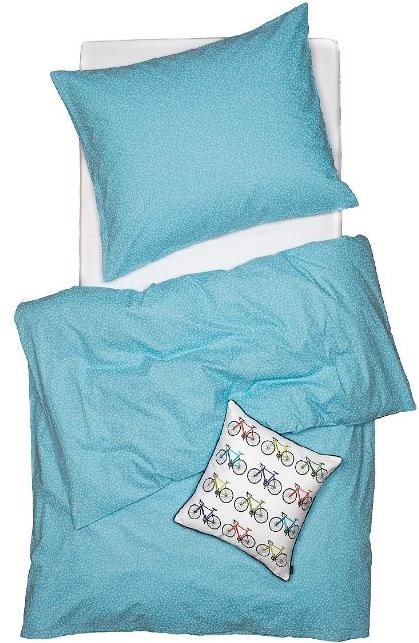 SCANquilt obliečky KLASIK tyrkysové Obliečky