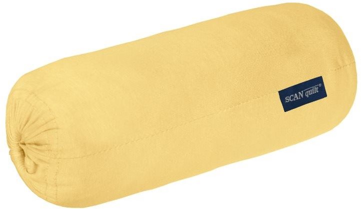 SCANquilt plachta na posteľ JERSEY SOFT banánová 180 × 200 cm...