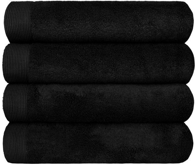 SCANquilt uterák MODAL SOFT čierny 50 × 30 cm Uterák
