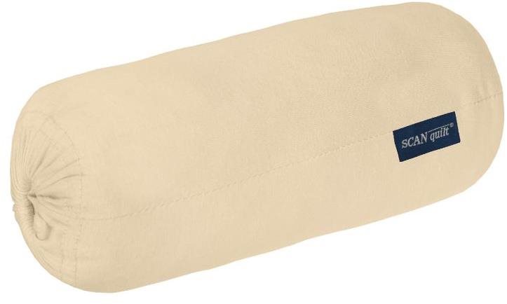 SCANquilt plachta na posteľ JERSEY SOFT béžová 200 × 220 cm Plachta...