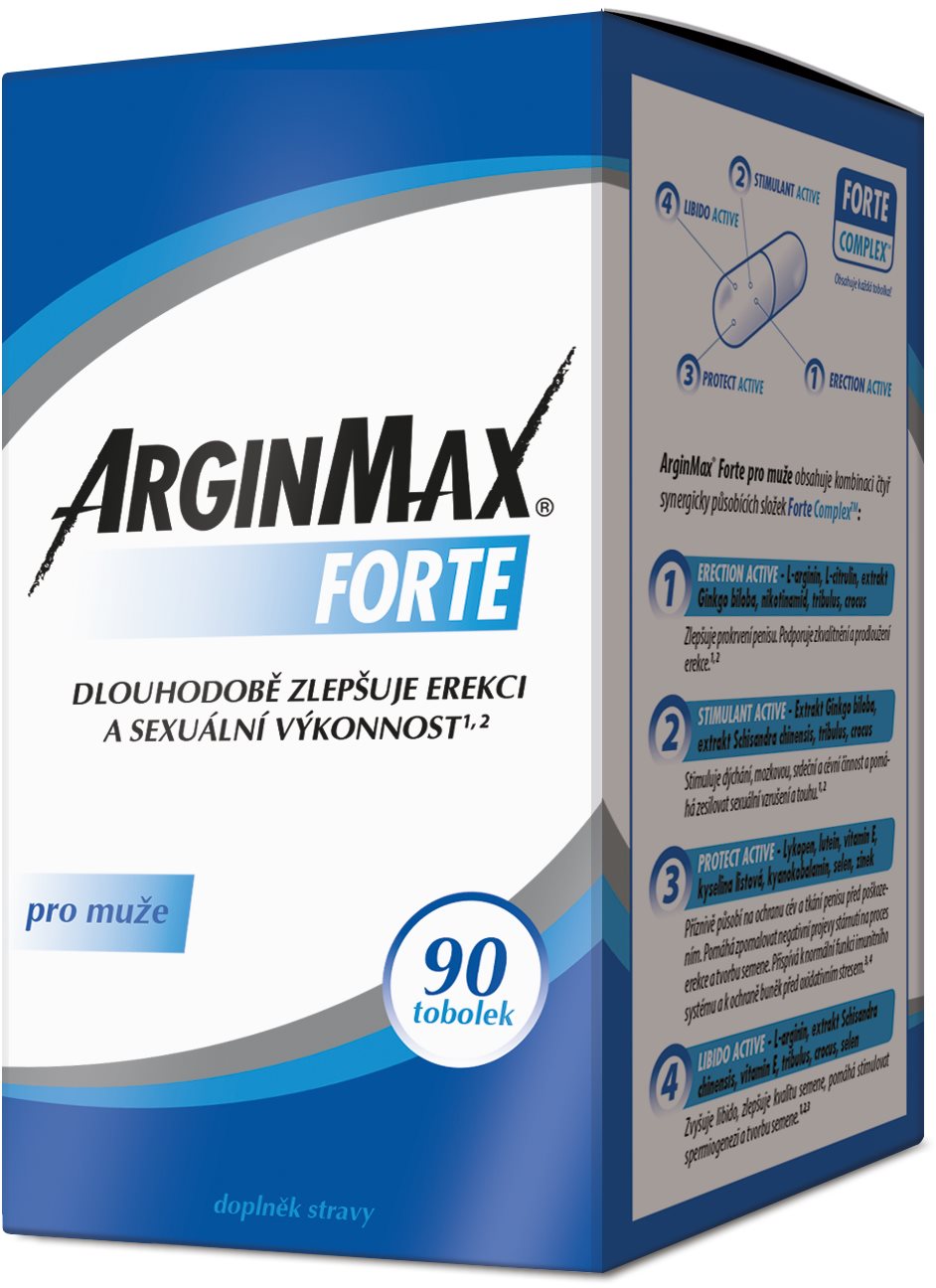 ArginMax Forte pre mužov tob. 90 Doplnok stravy