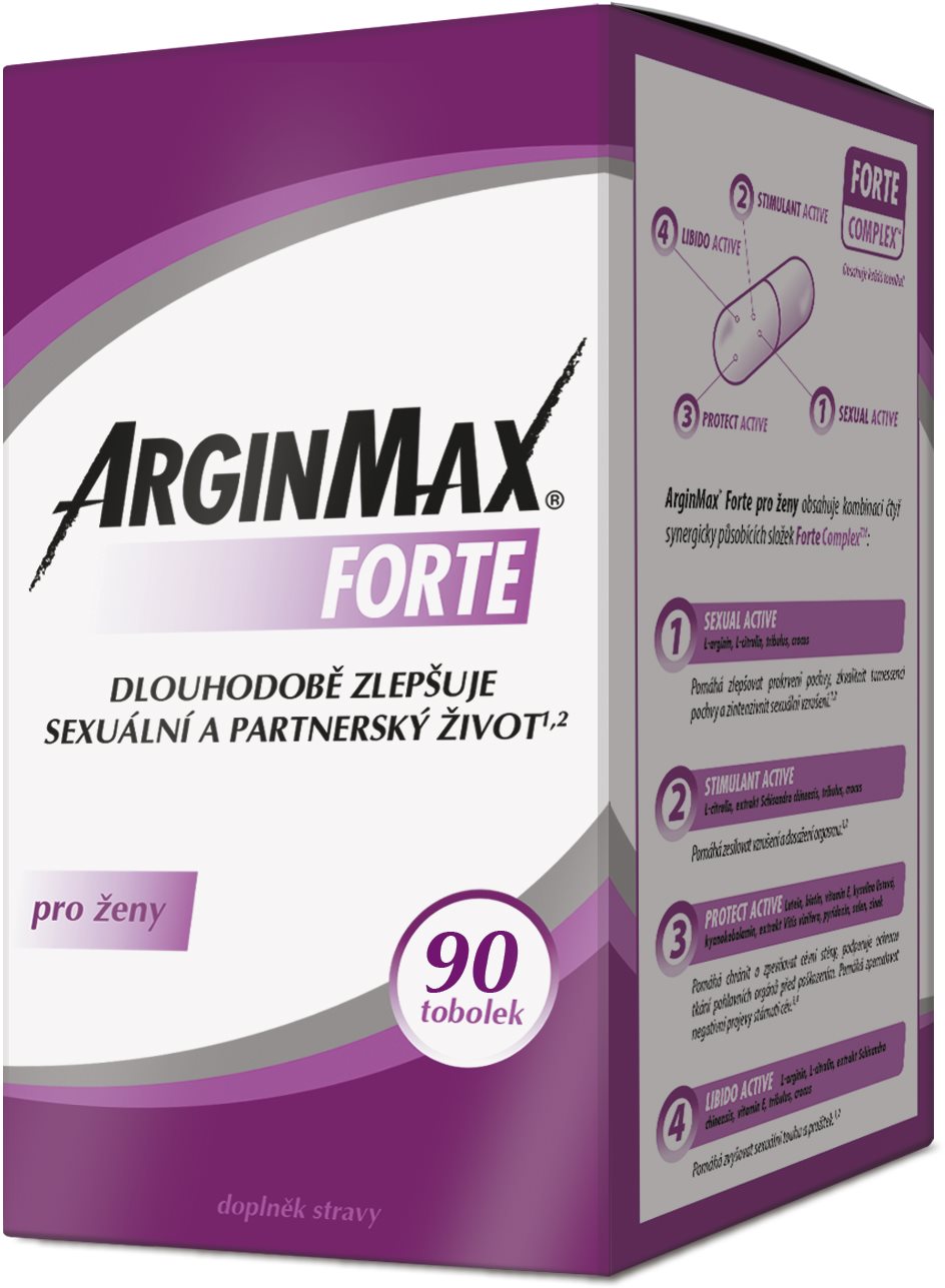 ArginMax Forte pre ženy tob.90 Doplnok stravy