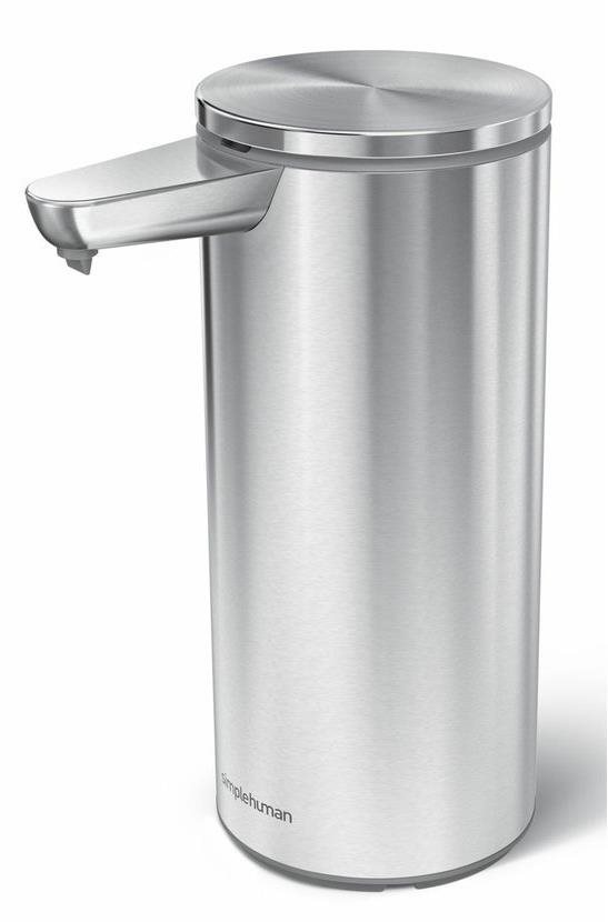 Simplehuman bezdotykový dávkovač mydla – 414 ml, nehrdzavejúca...