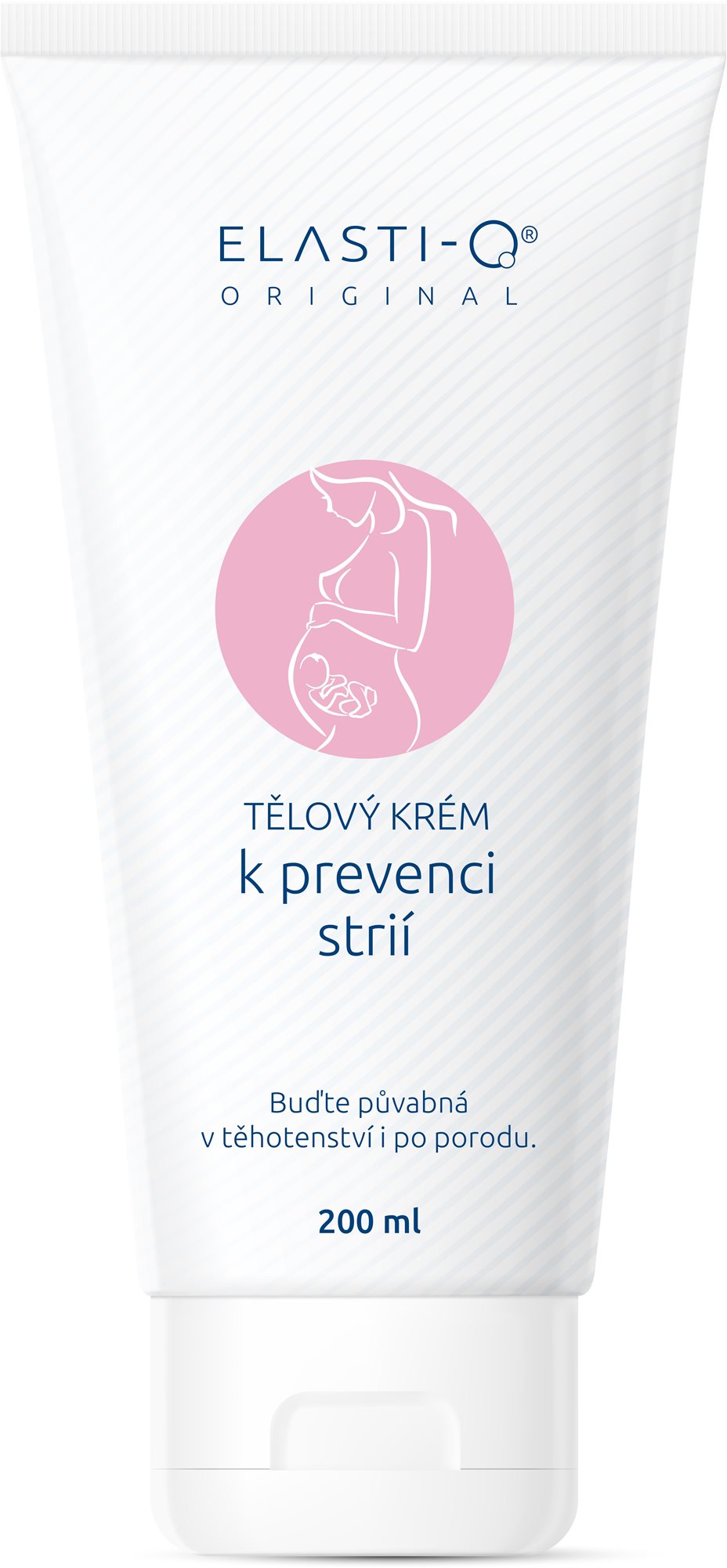 Elasti-Q Original krém k prevenci strií 200 ml Tělový krém