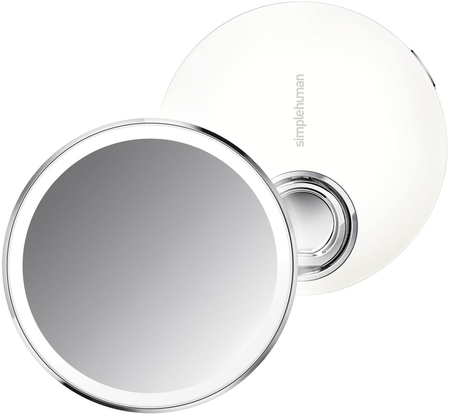 Simplehuman Sensor Compact, LED fény, 3x nagyítás, fehér színű...