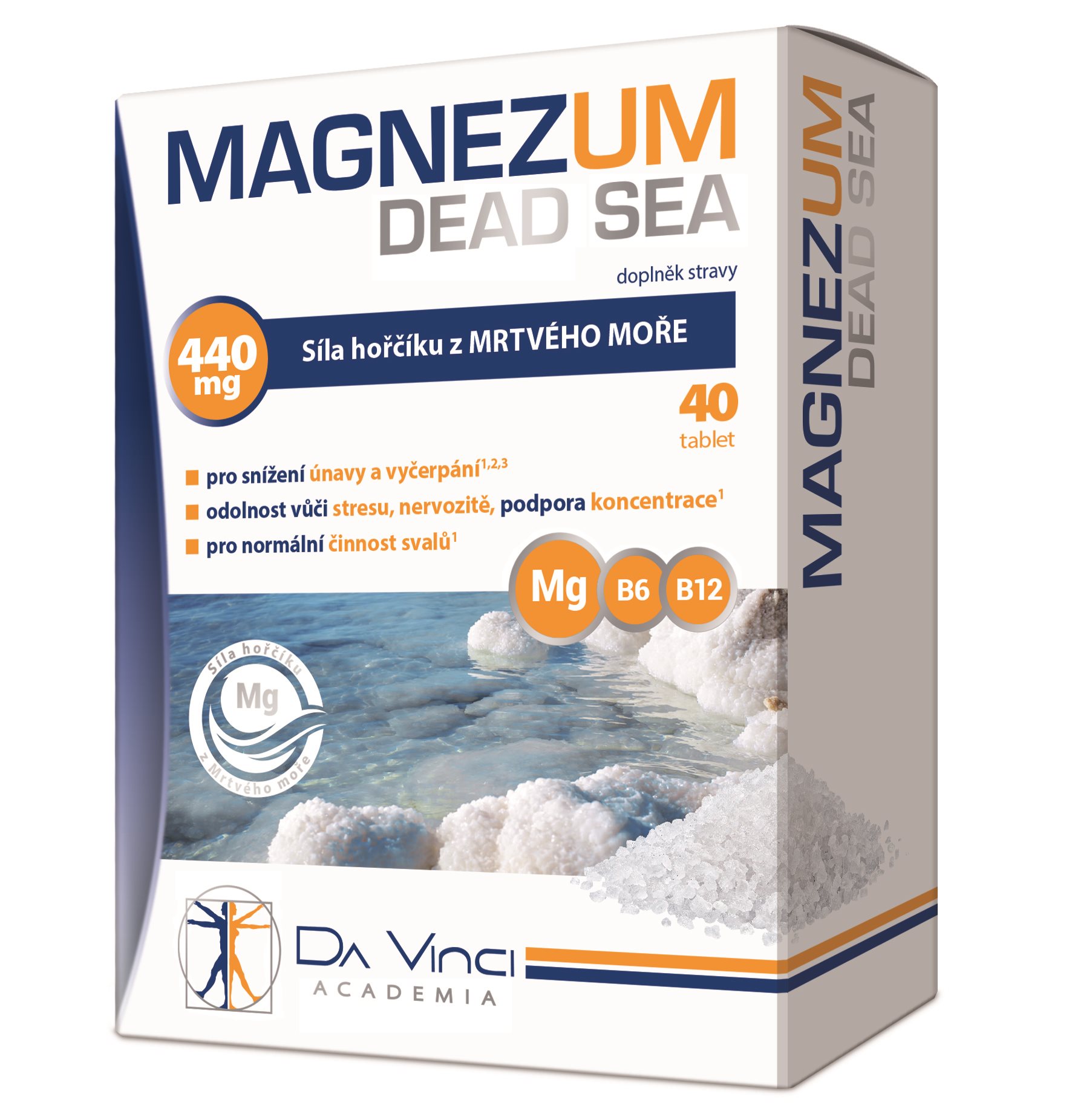 Magnezum Dead Sea Da Vinci Academia tbl. 40 Magnézium