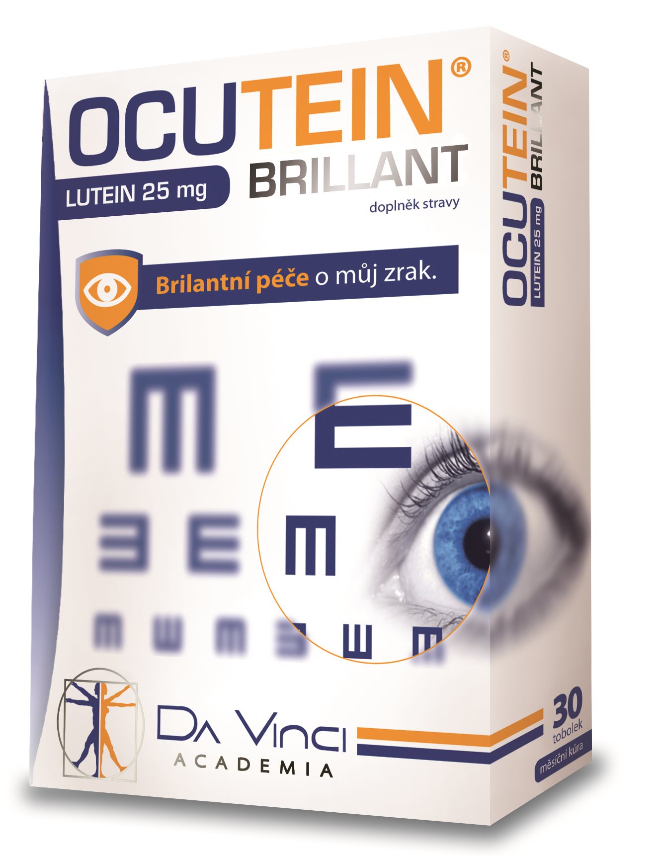 Ocutein Brillant Lutein 25mgDaVinci , 30 kapszula Lutein