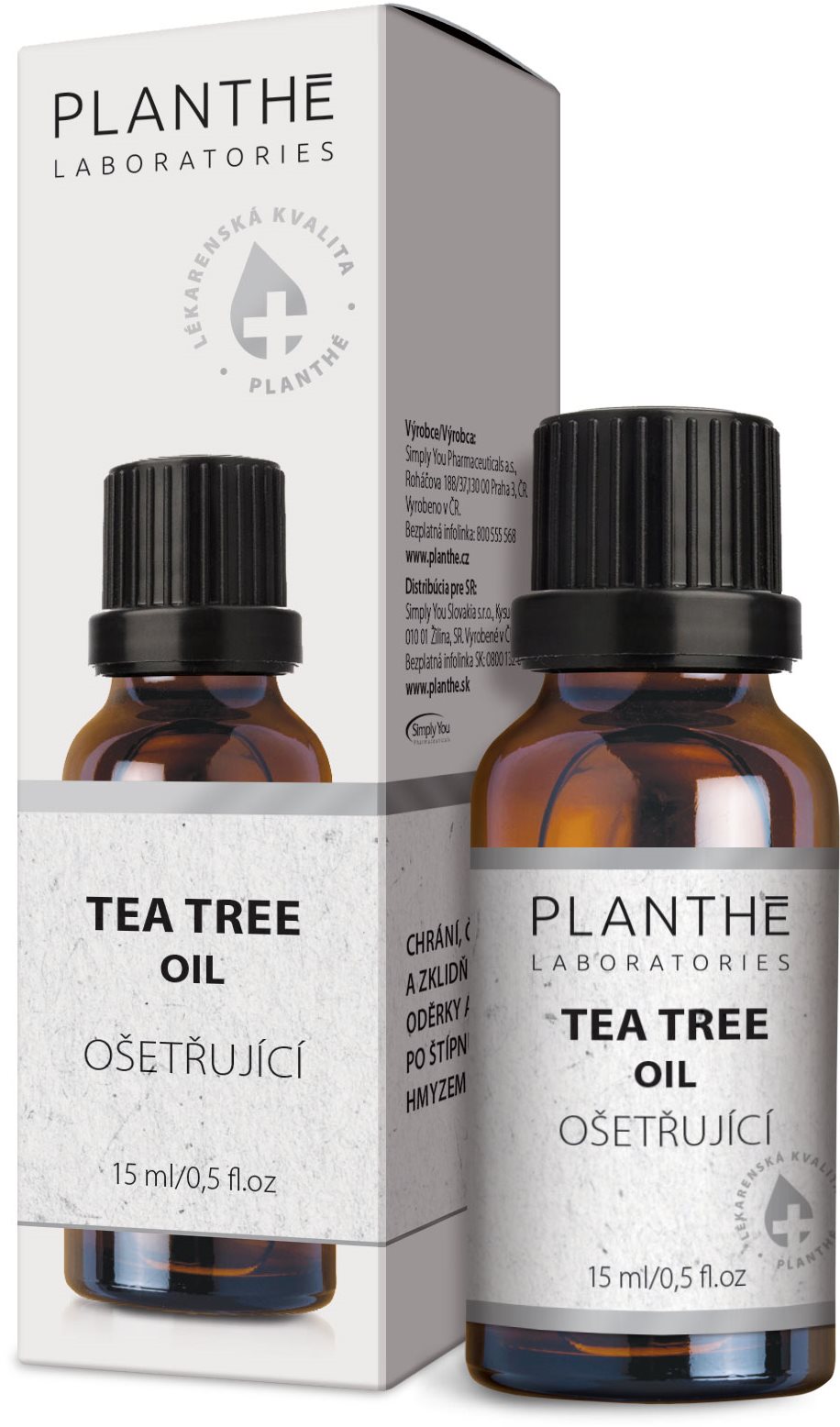PLANTHÉ Tea Tree oil 15 ml Arcápoló olaj