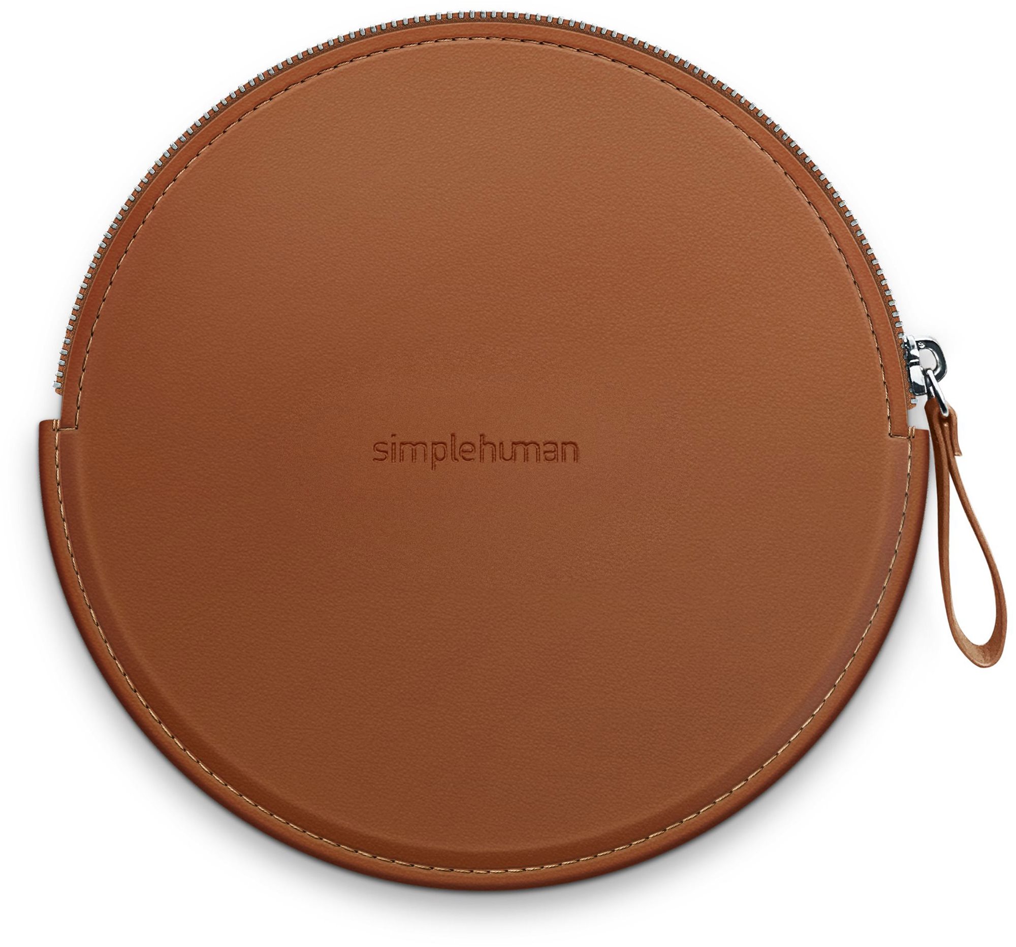 Simplehuman Sensor Compact Zip Case hnedé puzdro so zipsom pre...