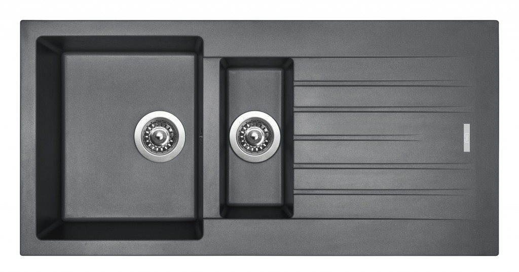 Sinks PERFECTO 1000.1 Titanium Granitový drez
