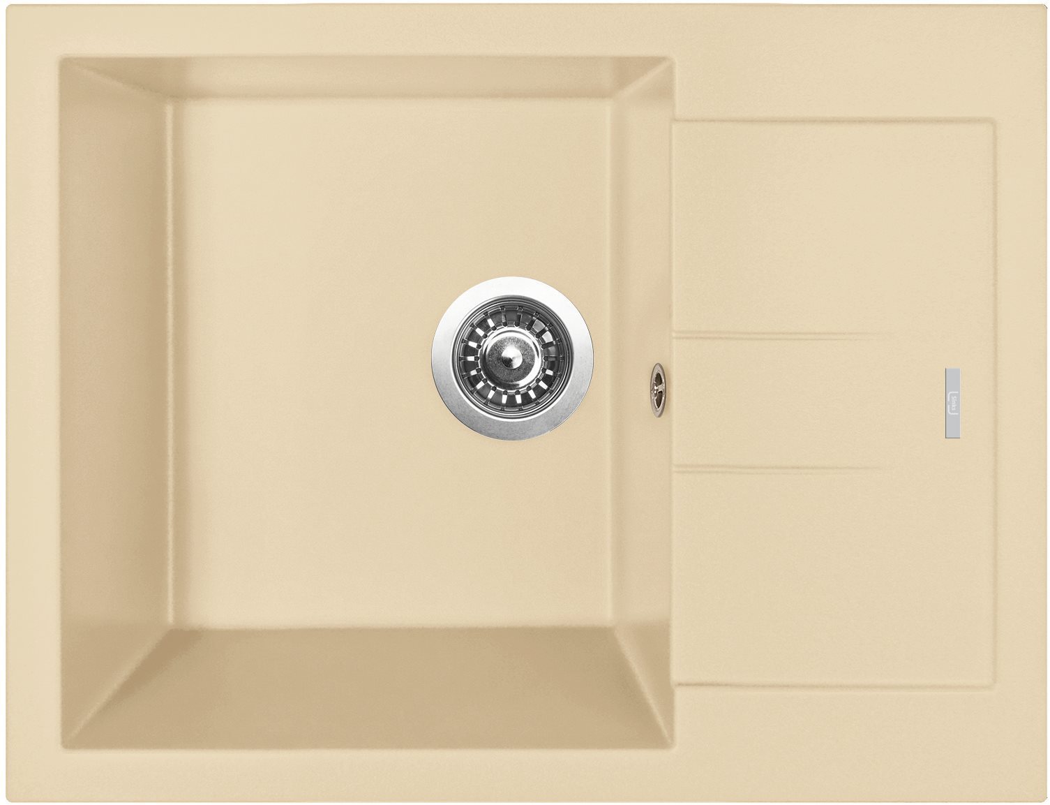 SINKS AMANDA 650 Sahara Granitový drez