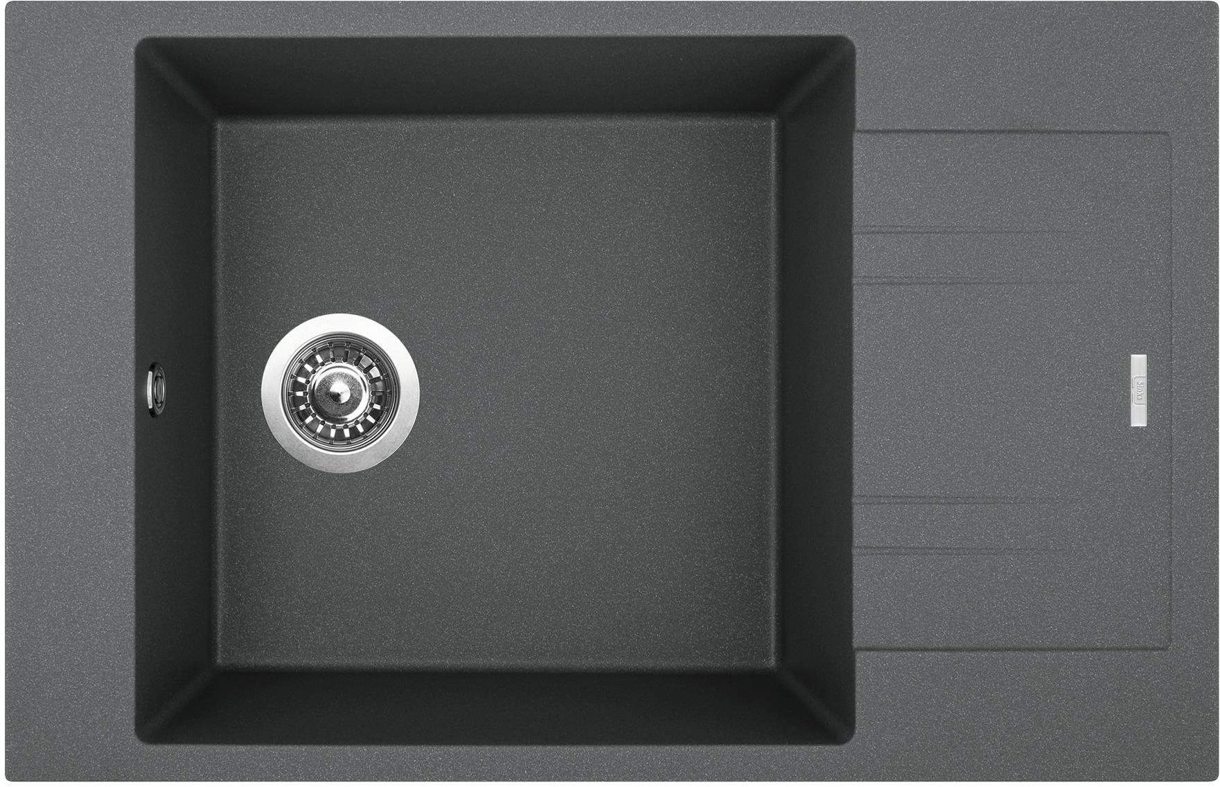 Sinks Vario 780, Titanium Granitový drez