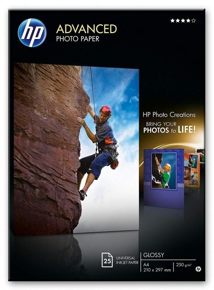 HP Q5456A Advanced Glossy Photo Paper A4 Fotopapier