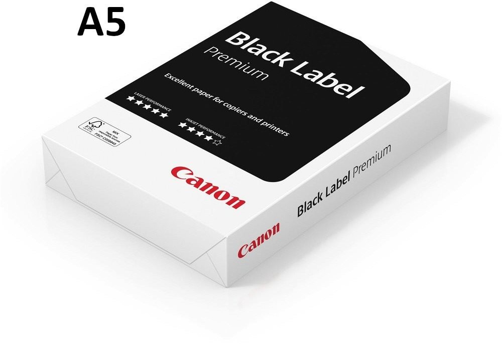 Canon Schwarz Label Premium A5 80g Kanzleipapier