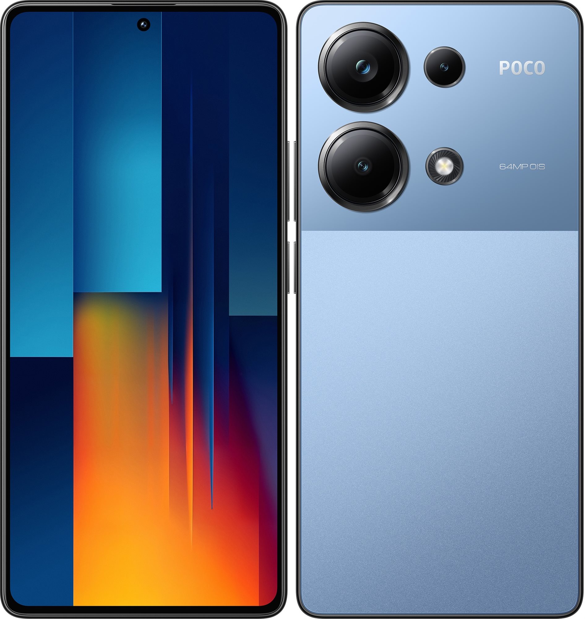 POCO M6 Pro 12GB / 512GB, kék Mobiltelefon