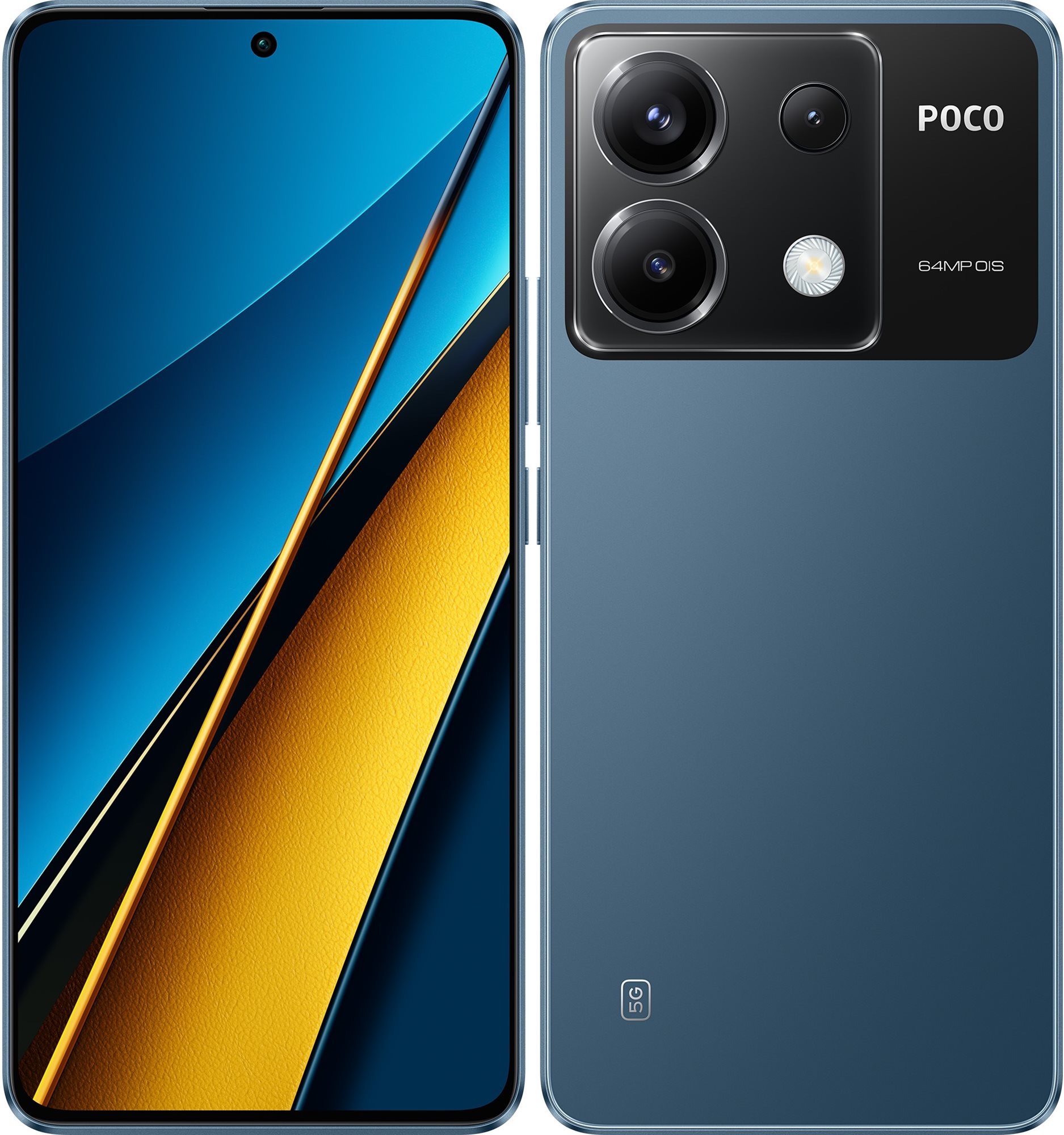 POCO X6 5G 12GB / 256GB, kék Mobiltelefon