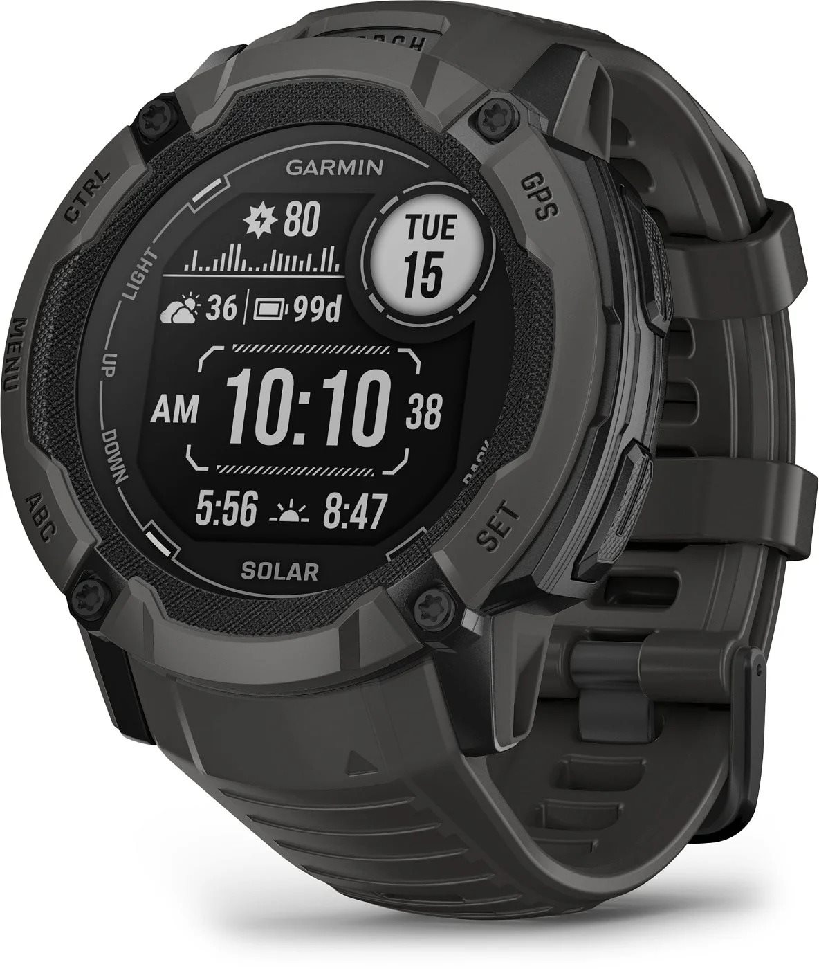Garmin Instinct 2X Solar Graphite Smart hodinky