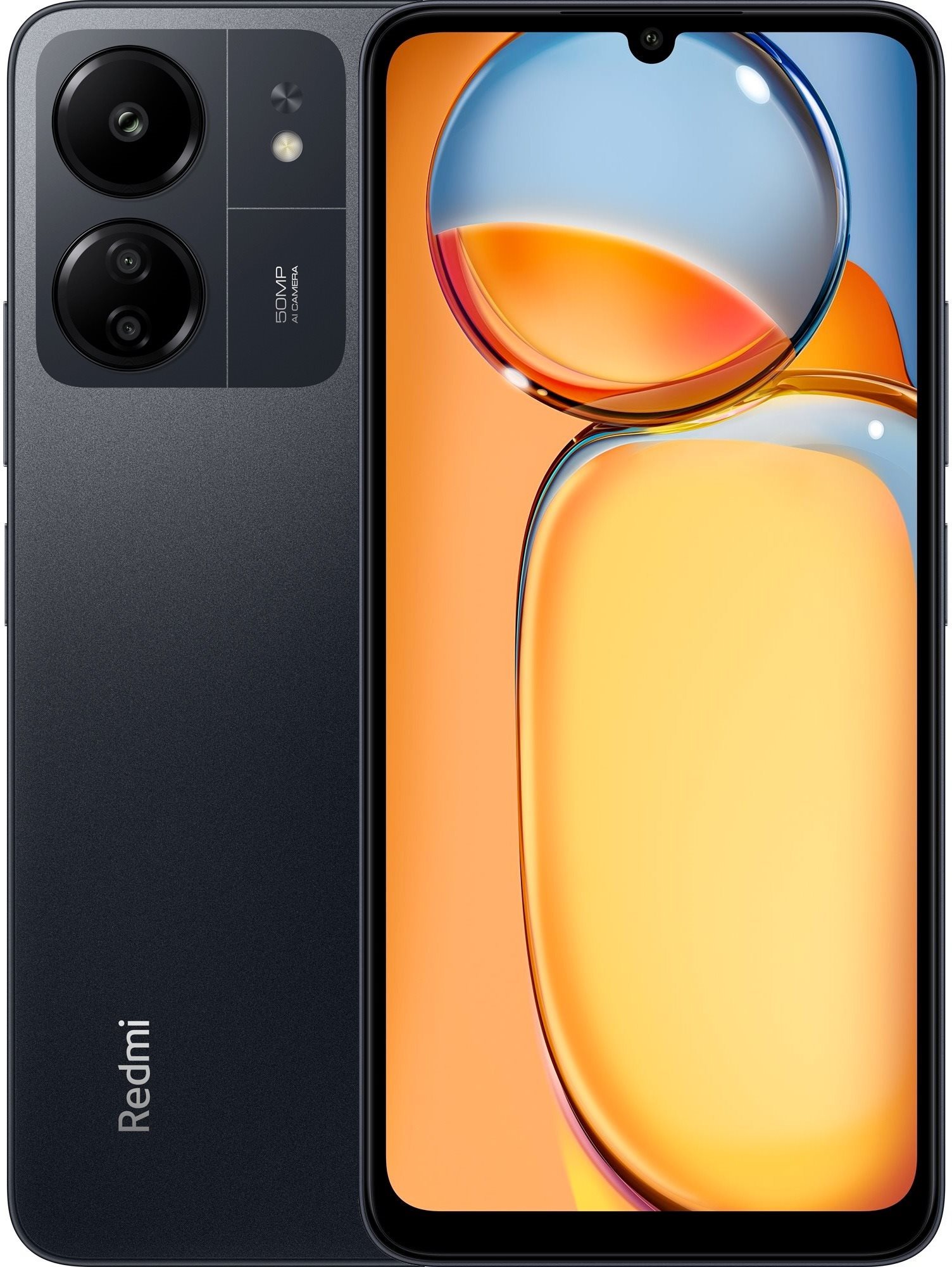 Xiaomi Redmi 13C 4 GB/128 GB, čierny Mobilný telefón