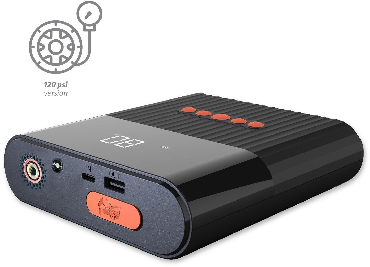 4smarts Jump Starter PitStop+ 8800mAh with Compressor and Torch...