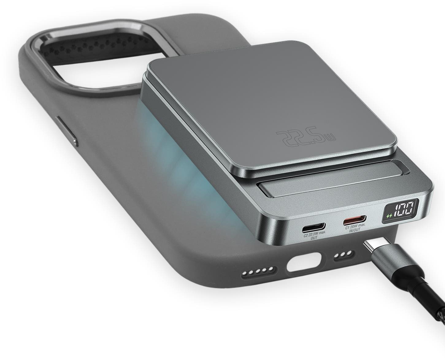 4smarts Wireless OneStyle with MagSafe compatible case for Apple...