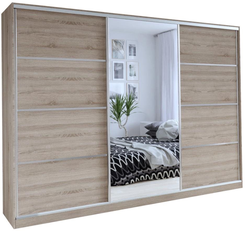 Nejlevnější nábytek Litolaris 280 so zrkadlom – dub truflový...