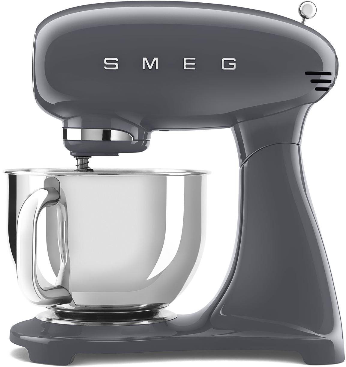 SMEG 50's Retro Style Küchenmaschine 4,8 Liter - Grau mit...