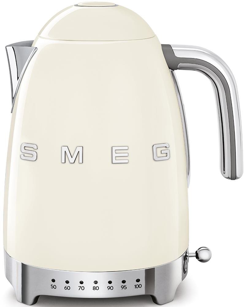 SMEG 50's Retro Style 1,7 l LED indikátor krémová Rýchlovarná kanvica